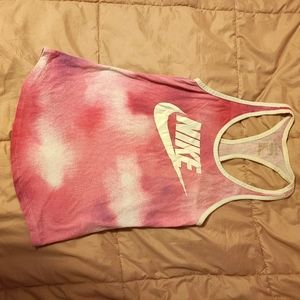 Nike tie-dye tank top